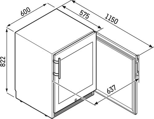 Liebherr Wijnbewaarkast WTES 1672-26-5