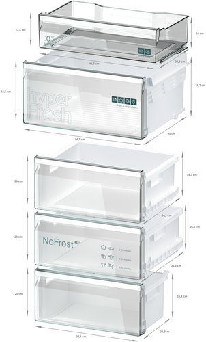 Siemens Koelkast Combi KG36NXXBF-9