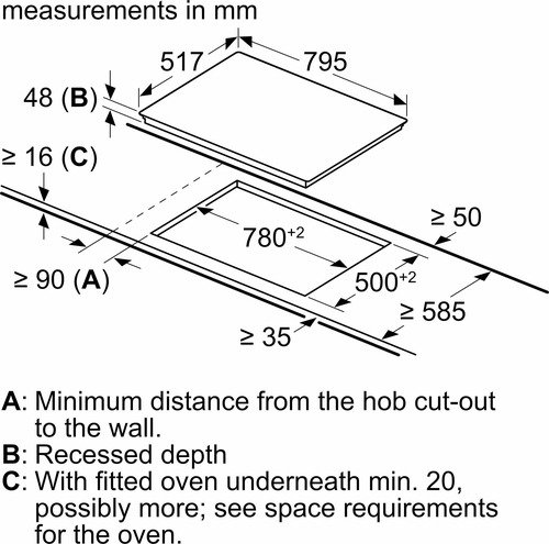 Bosch PKC845FP1D Kookplaat - 6