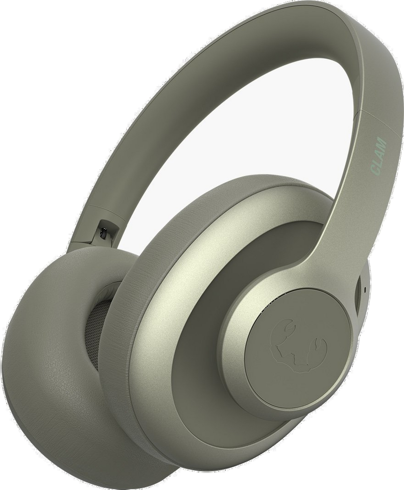Fresh 'n Rebel Clam Blaze - Koptelefoon - 80u batterij - Volume Control op de Koptelefoon - Dried Green
