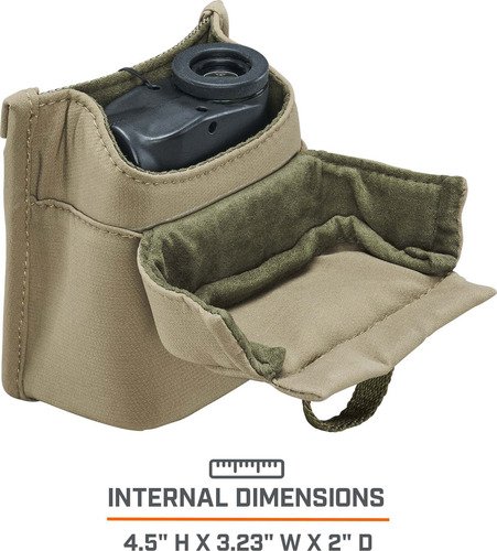 Bushnell Vault LRF Pouch Slate Green w/ Tether Card - 7