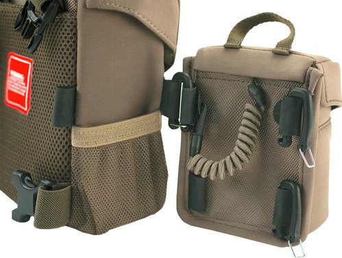 Bushnell Vault LRF Pouch Slate Green w/ Tether Card - 9