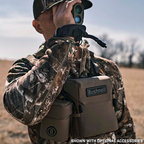 Bushnell Vault LRF Pouch Slate Green w/ Tether Card - 10