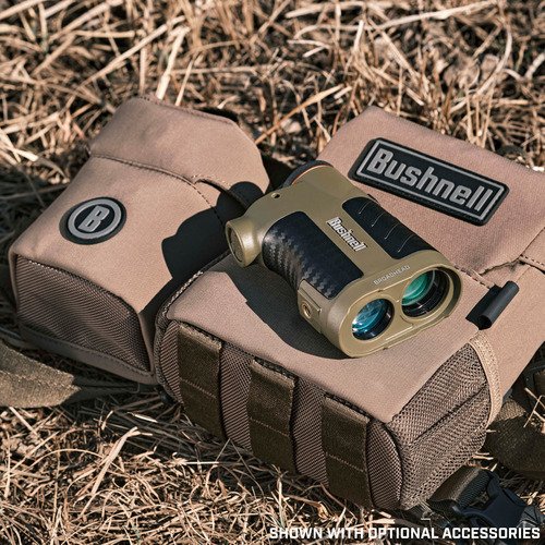 Bushnell Vault LRF Pouch Slate Green w/ Tether Card - 11