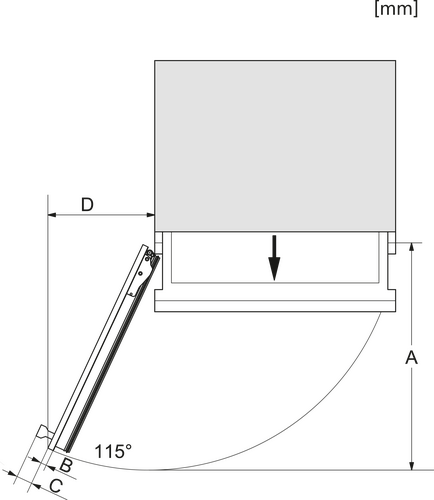 Miele Diepvrieskast F 2813 Vi Left-4