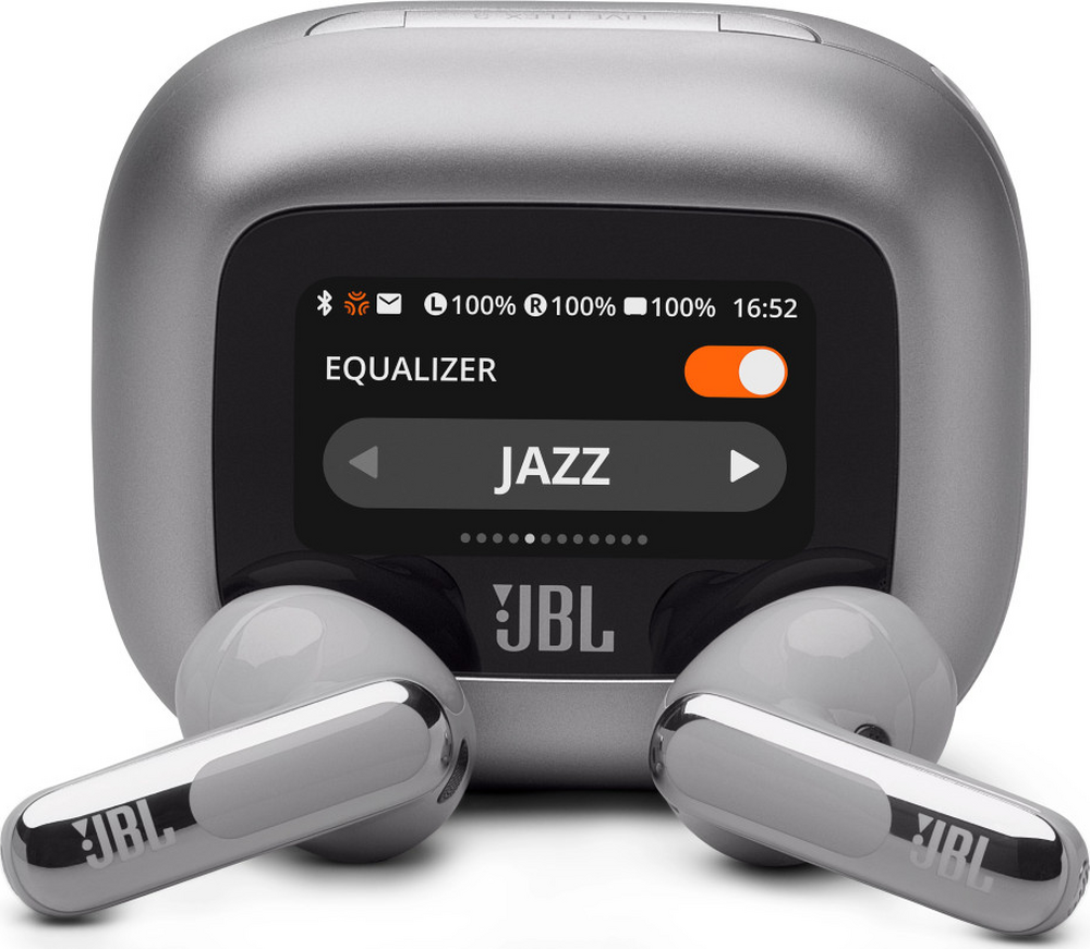 JBL Live Flex 3 Oordopjes Zilver