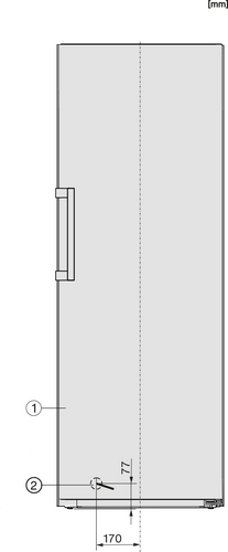 Miele Diepvrieskast FN4778CWS-6