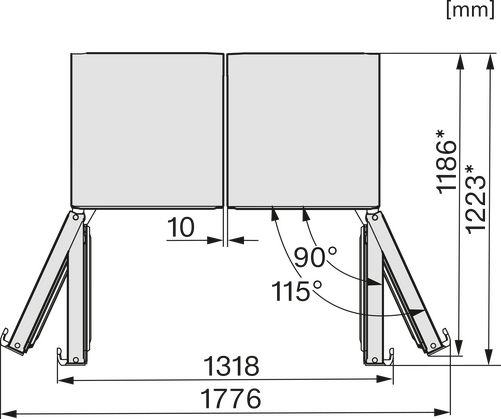 Miele Diepvrieskast FNS4782DBST-7