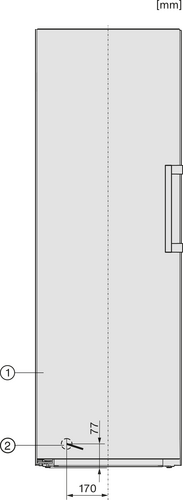 Miele Diepvrieskast FNS4782DEDT-CS-7