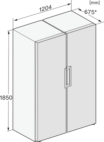 Miele Diepvrieskast FNS4782DEDT-CS-11