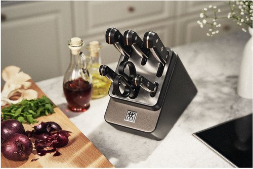 Zwilling Gourmet Messenblok met slijpfunctie - 2