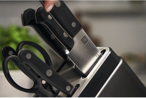 Zwilling Gourmet Messenblok met slijpfunctie - 6