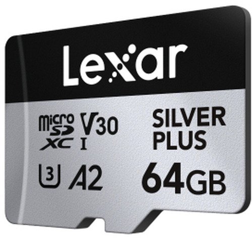 Lexar microSDXC Silver Plus UHS-1 64GB V30 - 2