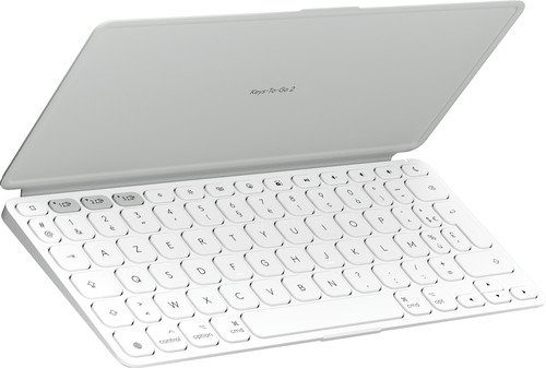 Logitech Keys-To-Go 2 iPad Pale Grey 920-013007 - 1 Logitech Keys-To-Go 2 iPad Pale Grey 920-013007 - 1