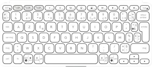 Logitech Keys-To-Go 2 Pale Grey 920-012968 - 2