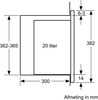 Bosch Microgolfoven Inbouw BFL523MB1F - 7