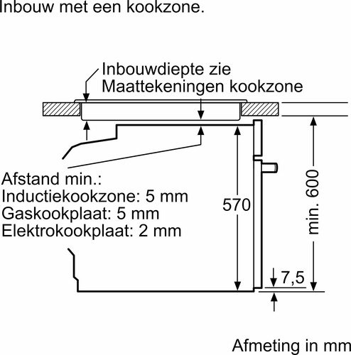 Siemens Stoomoven HB537GES3-7