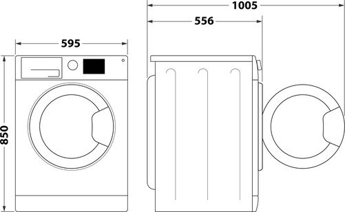 Indesit Wasmachine BWEBE71496XWKV-6