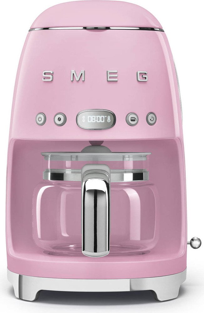 Smeg Koffiezet Roze DCF02PKEU &VerticalLine; Filterkoffiezetapparaten &VerticalLine; Keuken&Koken - Koffie&Ontbijt &VerticalLine; DCF02PKEU