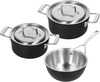 Demeyere Black 5 Set de départ 3-pcs - 1