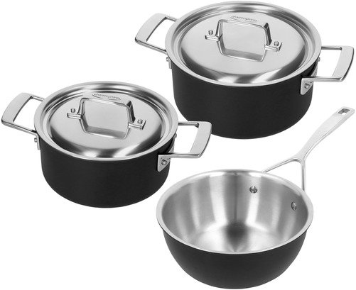 Demeyere Black 5 Set de départ 3-pcs - 1
