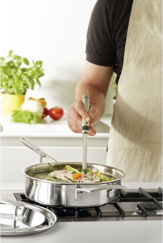 Demeyere Industry 5 Sauteuse avec couvercle 24 cm - 5