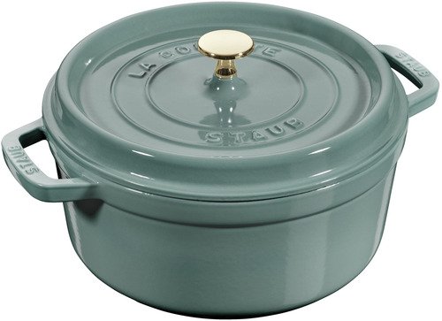 Staub Cocotte, Rond 24 cm - Eucalyptus - 1