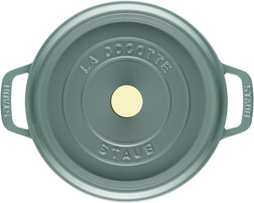 Staub Cocotte, Rond 24 cm - Eucalyptus - 2