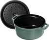 Staub Cocotte, Rond 24 cm - Eucalyptus - 3
