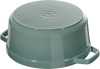 Staub Cocotte, Rond 24 cm - Eucalyptus - 5