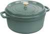 Staub Cocotte, Rond 26 cm - Eucalyptus - 1
