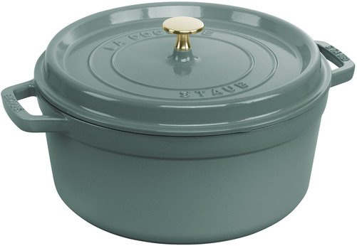 Staub Cocotte, Rond 26 cm - Eucalyptus - 1