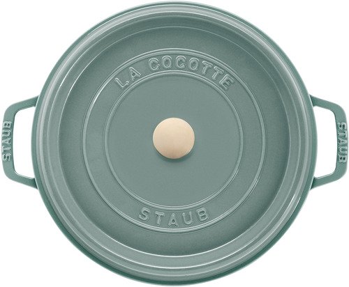 Staub Cocotte, Rond 26 cm - Eucalyptus - 2
