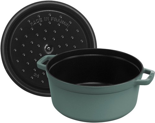 Staub Cocotte, Rond 26 cm - Eucalyptus - 4