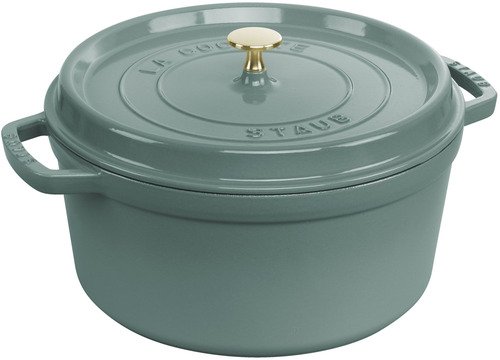 Staub Cocotte, Rond 28 cm - Eucalyptus - 1