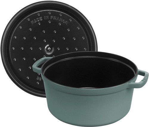 Staub Cocotte, Rond 28 cm - Eucalyptus - 3