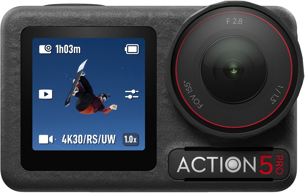 DJI Osmo Action 5 Pro Standard Combo action camera Zwart