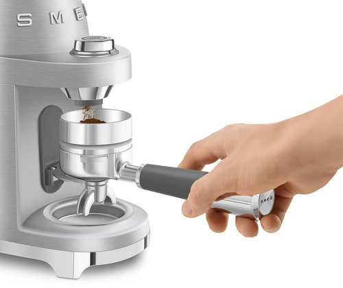 Smeg Koffiemolen Brushed Inox CGF02SSEU - 7