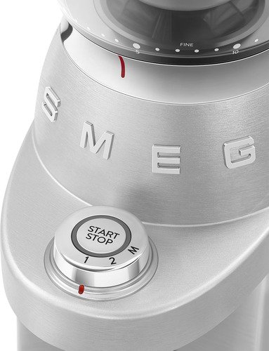 Smeg Koffiemolen Brushed Inox CGF02SSEU - 8
