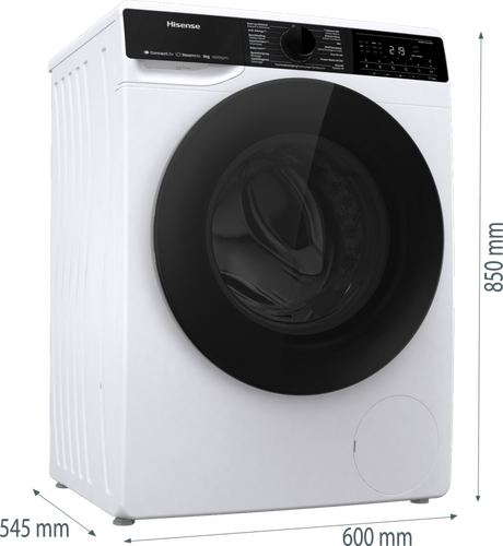 Hisense Wasmachine WF5V843BWBLX-7