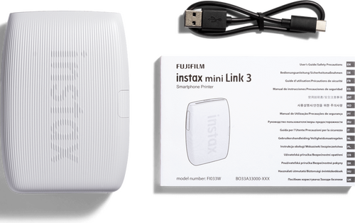 Fujifilm Instax Mini Link 3 Clay White - 5