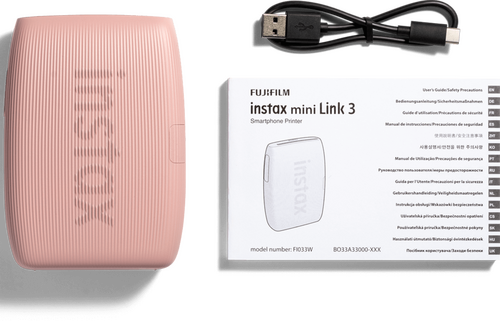 Fujifilm Instax Mini Link 3 Rose Pink - 5