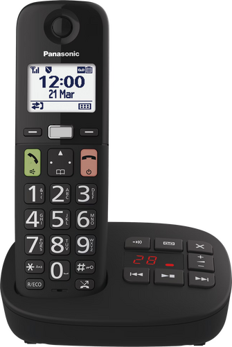 Panasonic DECT KX-TGU132EXB Duo Zwart - 4