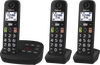 Panasonic DECT KX-TGU133EXB Trio Noir - 1