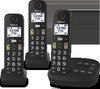 Panasonic DECT KX-TGU133EXB Trio Noir - 3