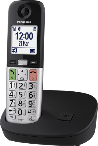 Panasonic DECT KX-TGU410EXW Mono Zilver - 1 Panasonic DECT KX-TGU410EXW Mono Zilver - 1