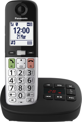Panasonic DECT KX-TGU430EXW Mono Zilver - 2