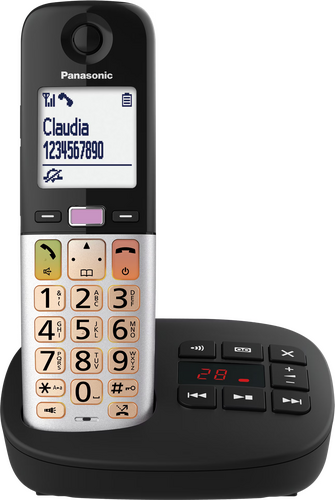 Panasonic DECT KX-TGU430EXW Mono Zilver - 3