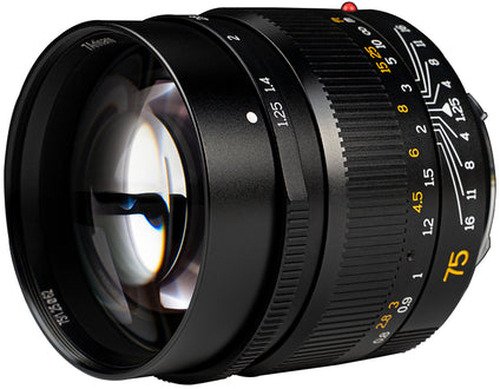 7Artisans 75mm f/1.25 Leica M-Mount | FullFrame - 1