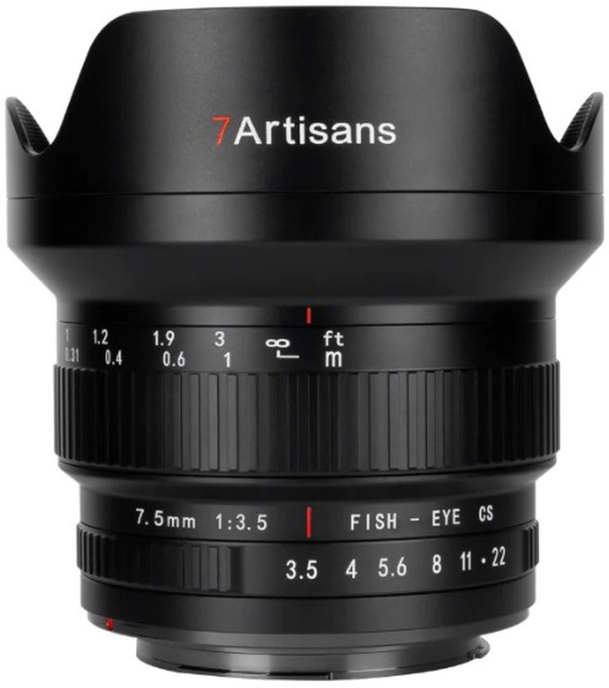 7Artisans 7.5mm f/3.5 Canon EF-Mount | Groothoeklenzen lenzen | 6971835484799